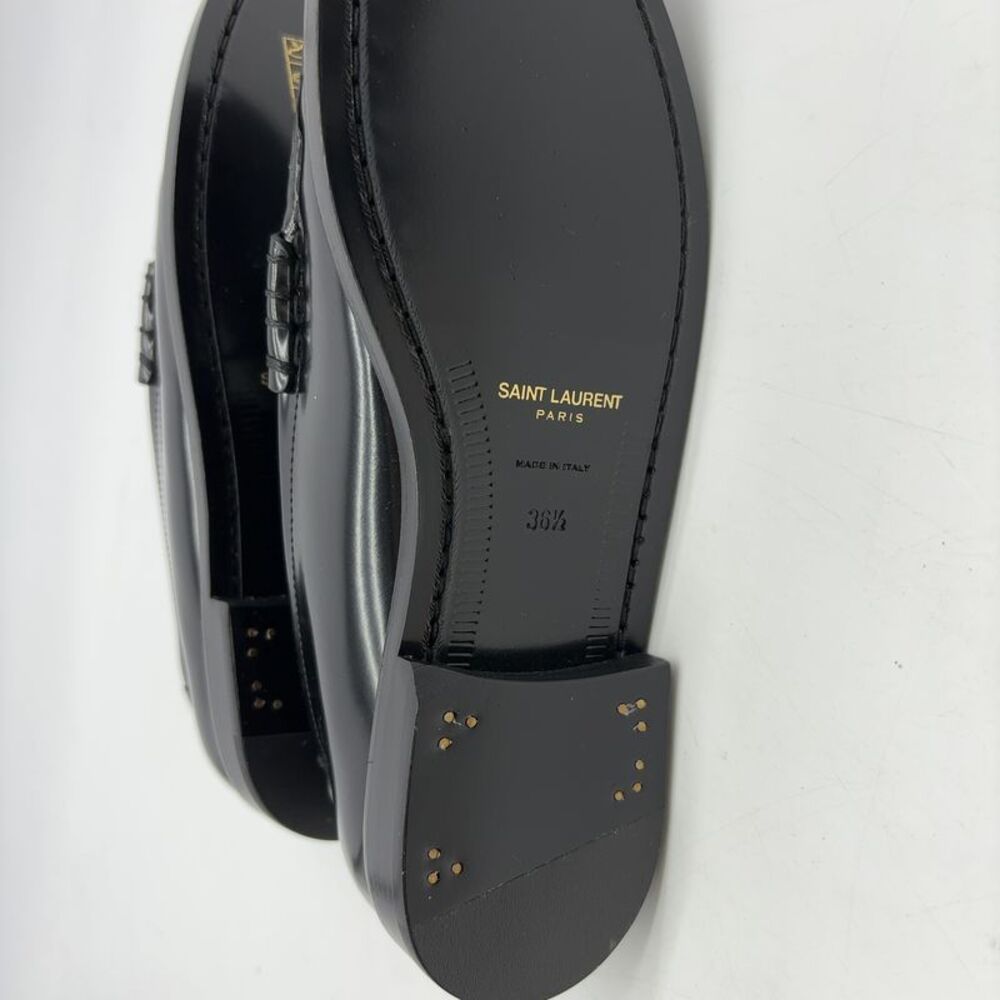 Saint Laurent Loafer Penny Slippers - Picture 8 of 8